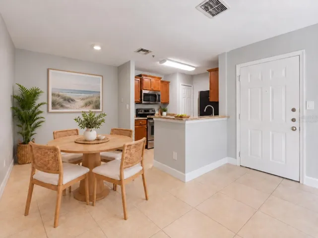 Virtually Staged Dining Room