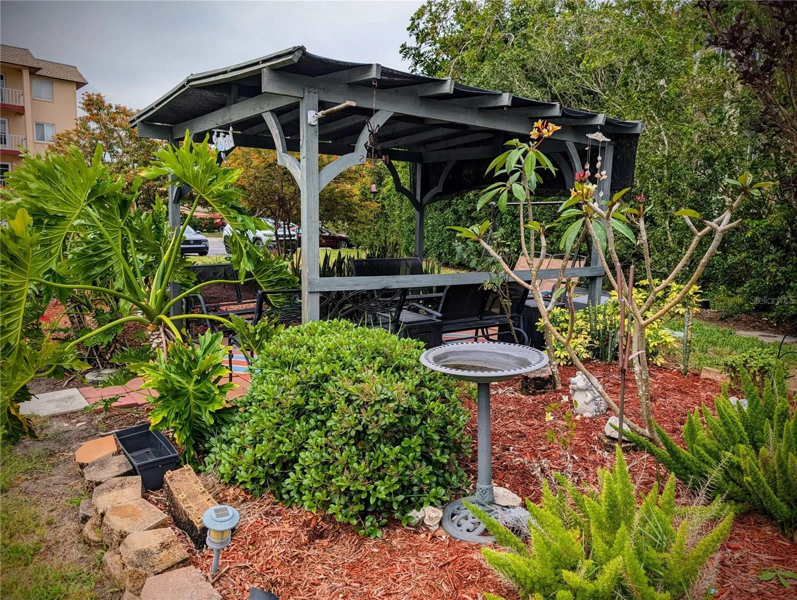 Gazebo in E-bldg courtyard