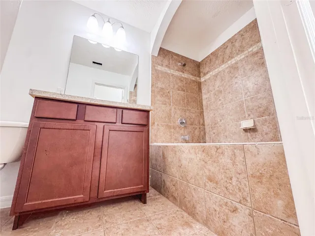 Primary Bathroom - Tiled Shower