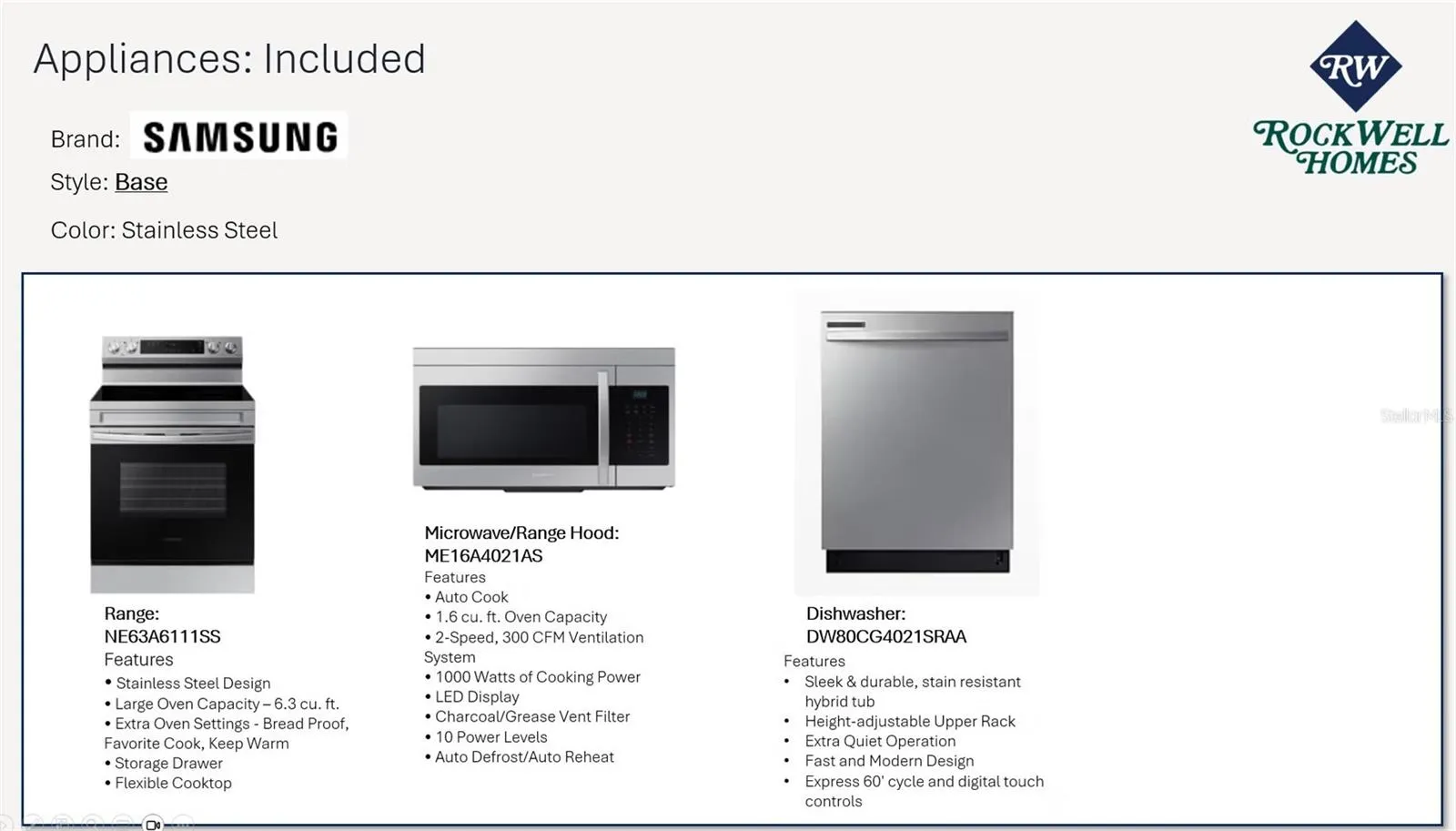 Kitchen appliances