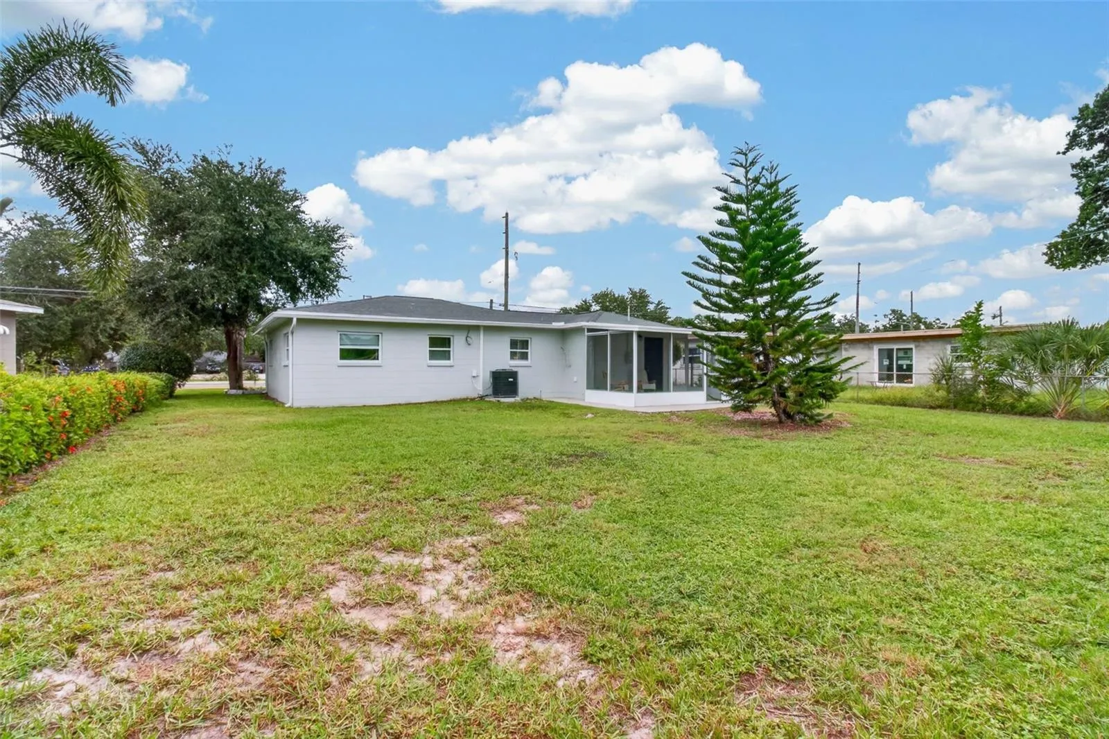 AMPLE ROOM TO MAKE THE BACK YARD YOUR PERSONAL OASIS