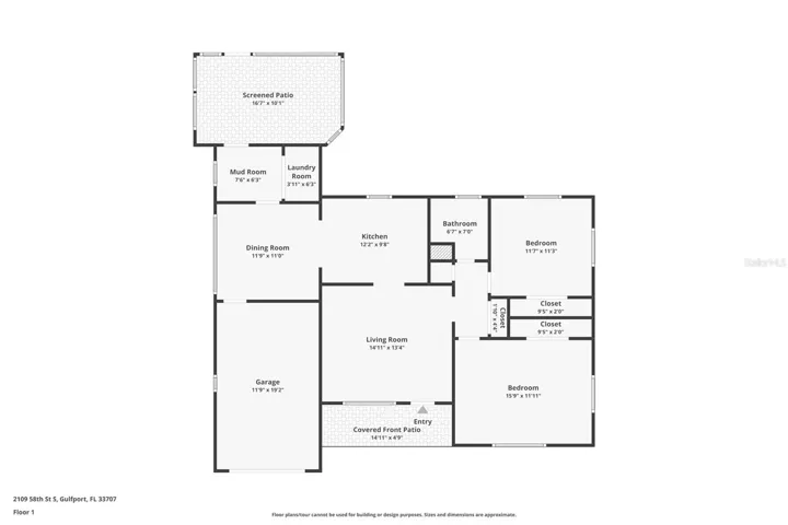 2109 58th St S - Floor plan
