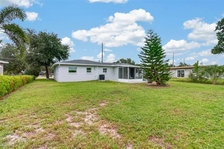 AMPLE ROOM TO MAKE THE BACK YARD YOUR PERSONAL OASIS