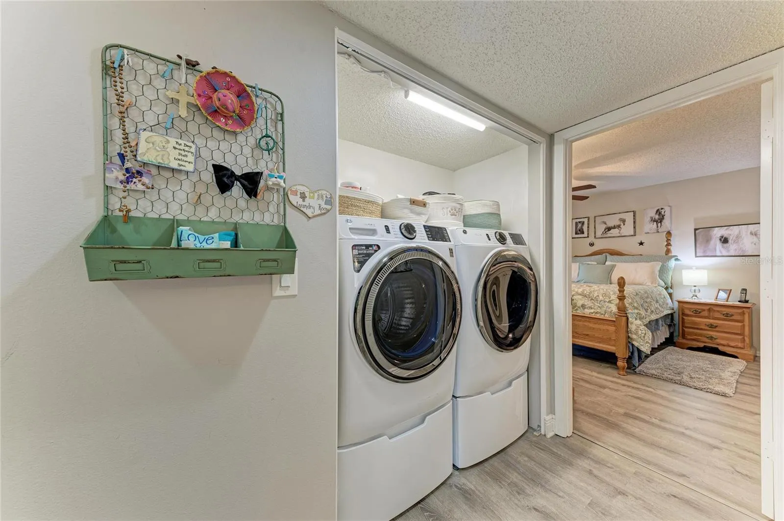 Laundry not in the kitchen!