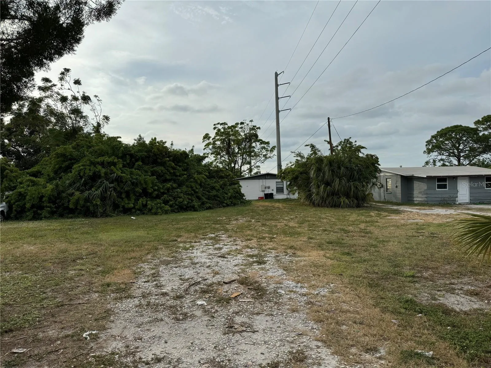 House on adjacent property