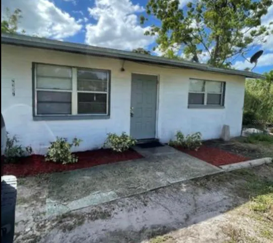 House on adjacent property