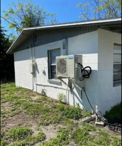 House on adjacent property