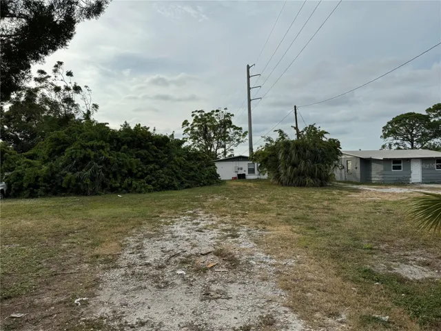 House on adjacent property