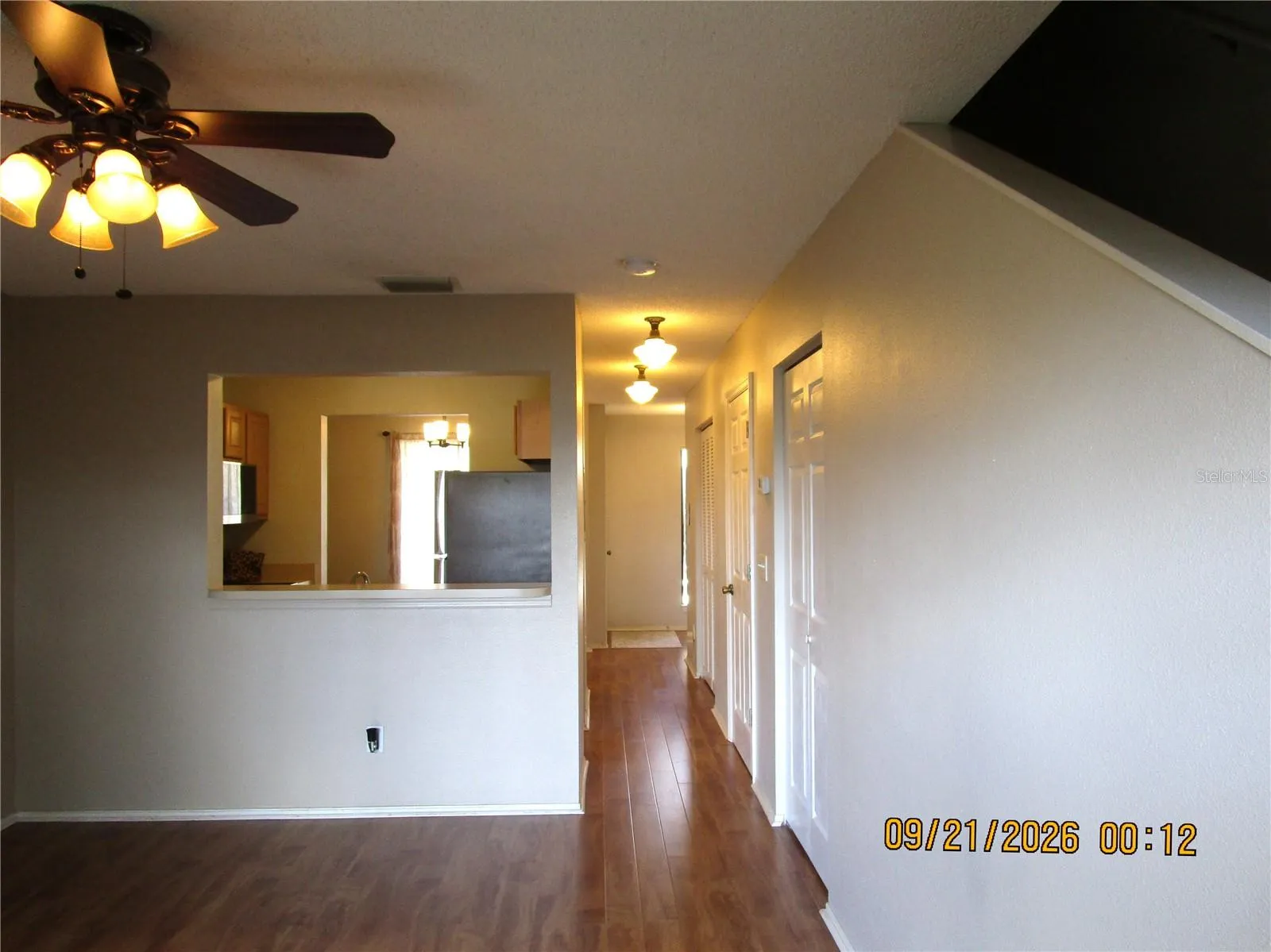 Family room to Hall