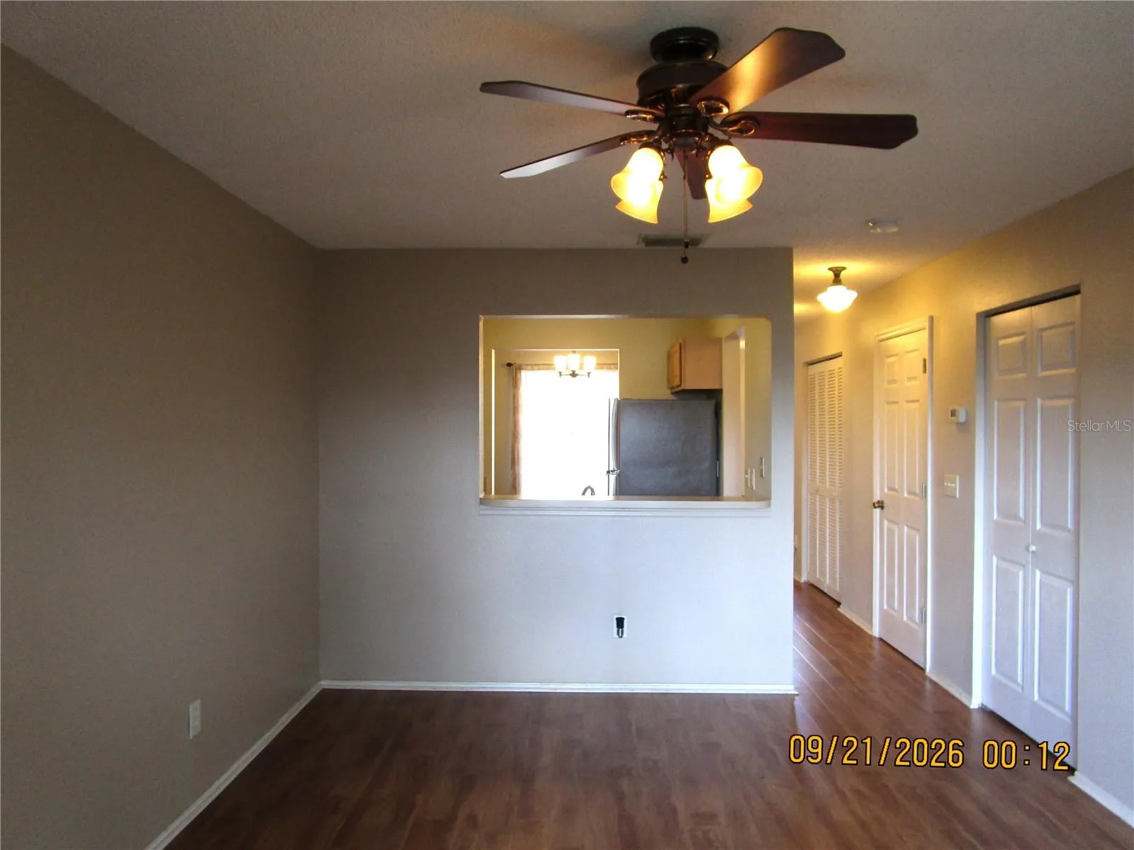 Family room to Hall