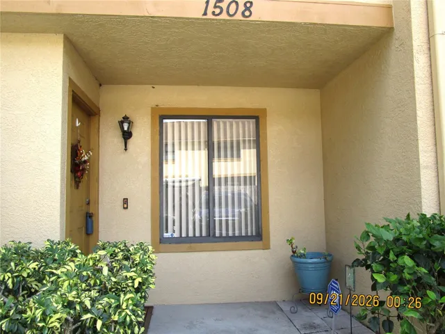 Front of Townhome