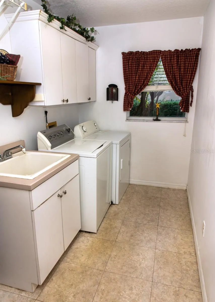 Dedicated laundry room