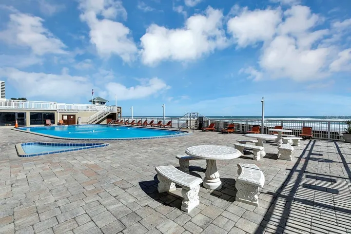Pool being renovated