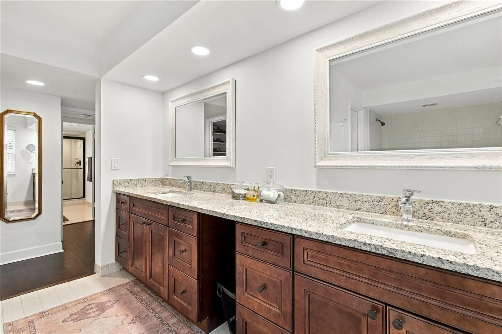 Primary Bath with Double Vanities