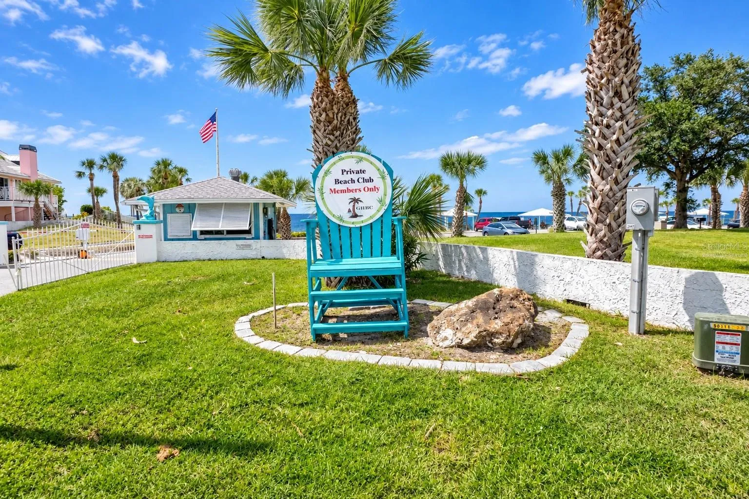 Gulf Harbors Beach Club.