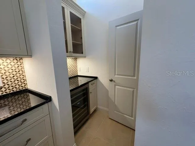 Pantry with wine cooler