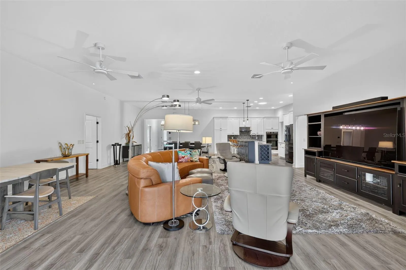 The property has LVP flooring throughout the home