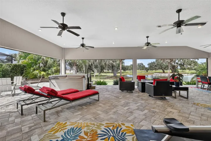 Relax and enjoy the view of the pond