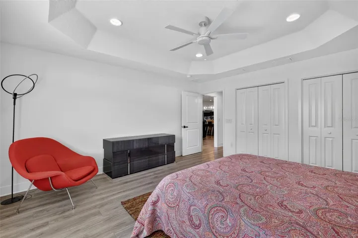 Front guest bedroom with double closets