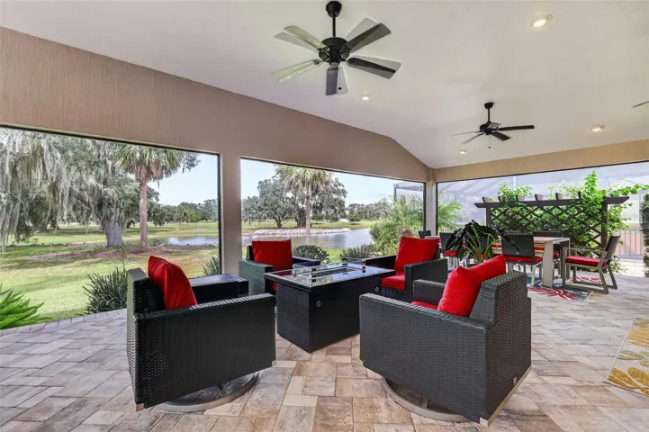 Firepit area