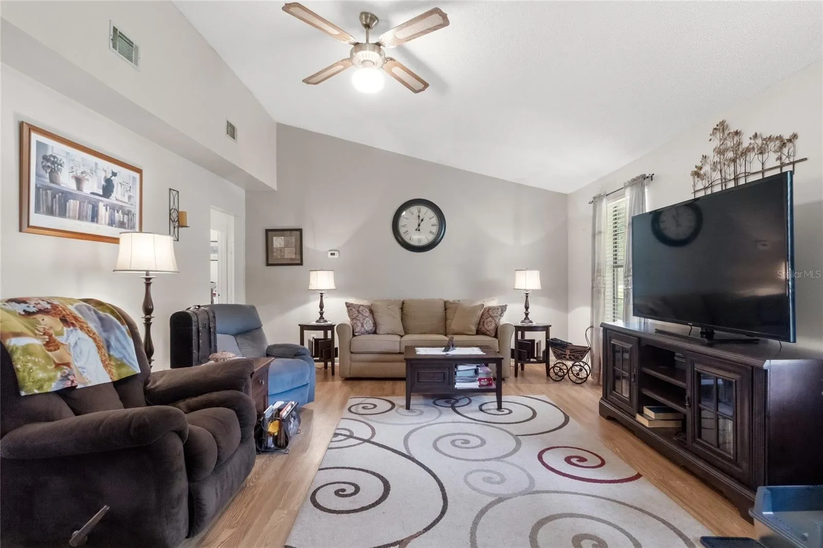 large open living room