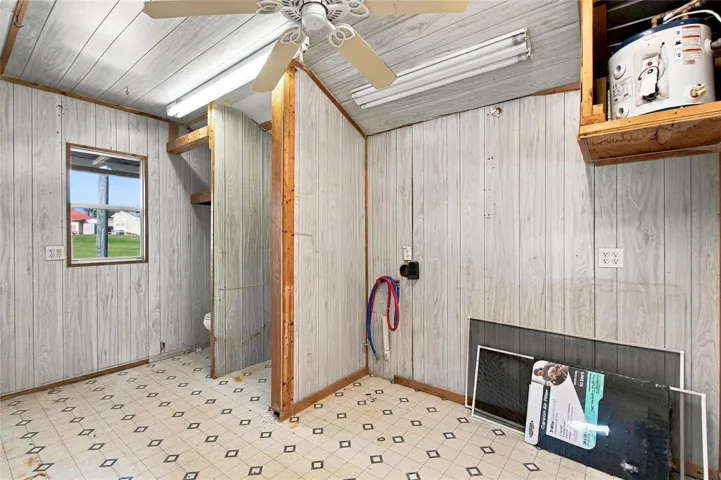Storage room for washer and dryer