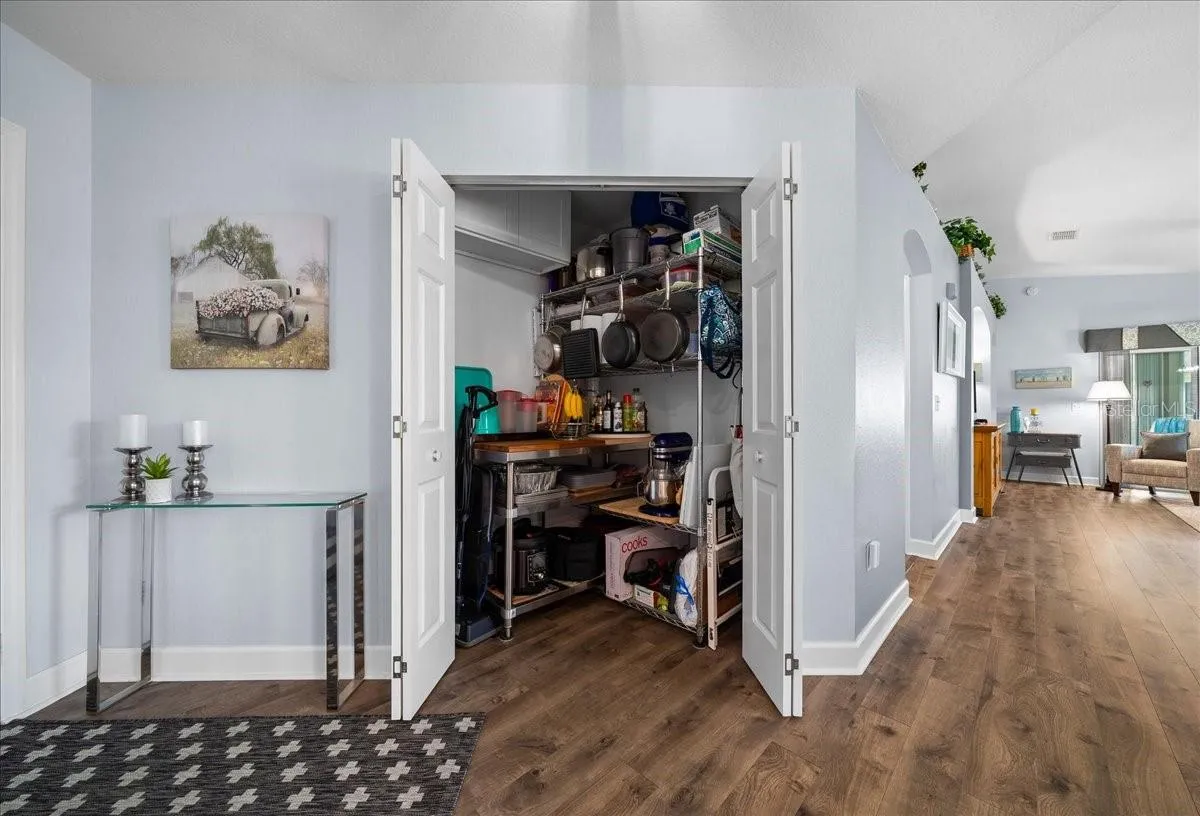 extra large pantry &amp; storage closet