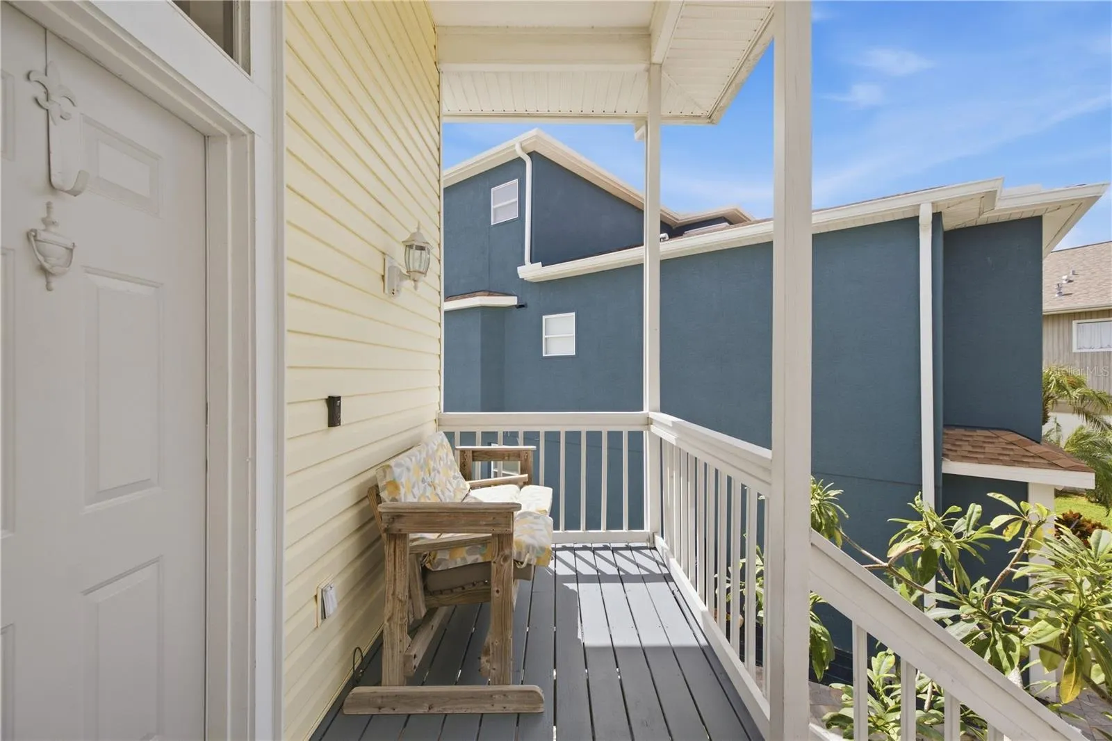 Front Balcony off entrance, very charming!!