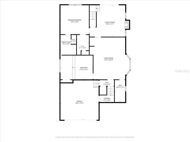 First Floor (bottom floor) Floor Plan