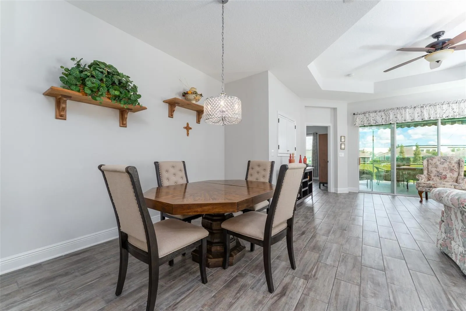 Dining Space Adjacent to Kitchen