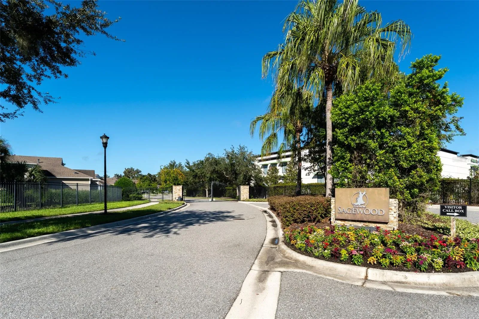 Gated Entrance to Sagewood