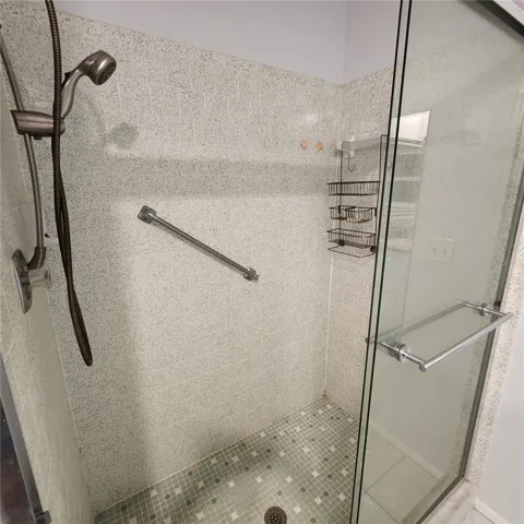 Primary bath shower