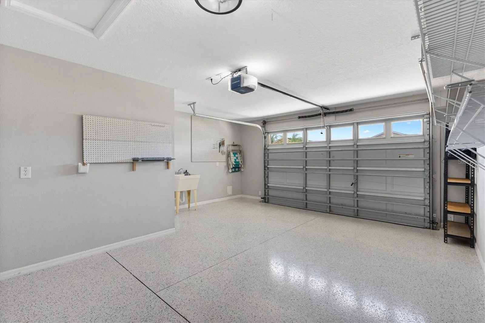 Space For A Car And A Golf Cart. Garage Door Windows Allows For Natural Lighting!