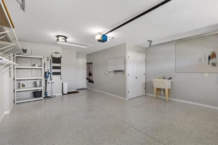 Epoxy Flooring, Shelves &amp; Utility Sink