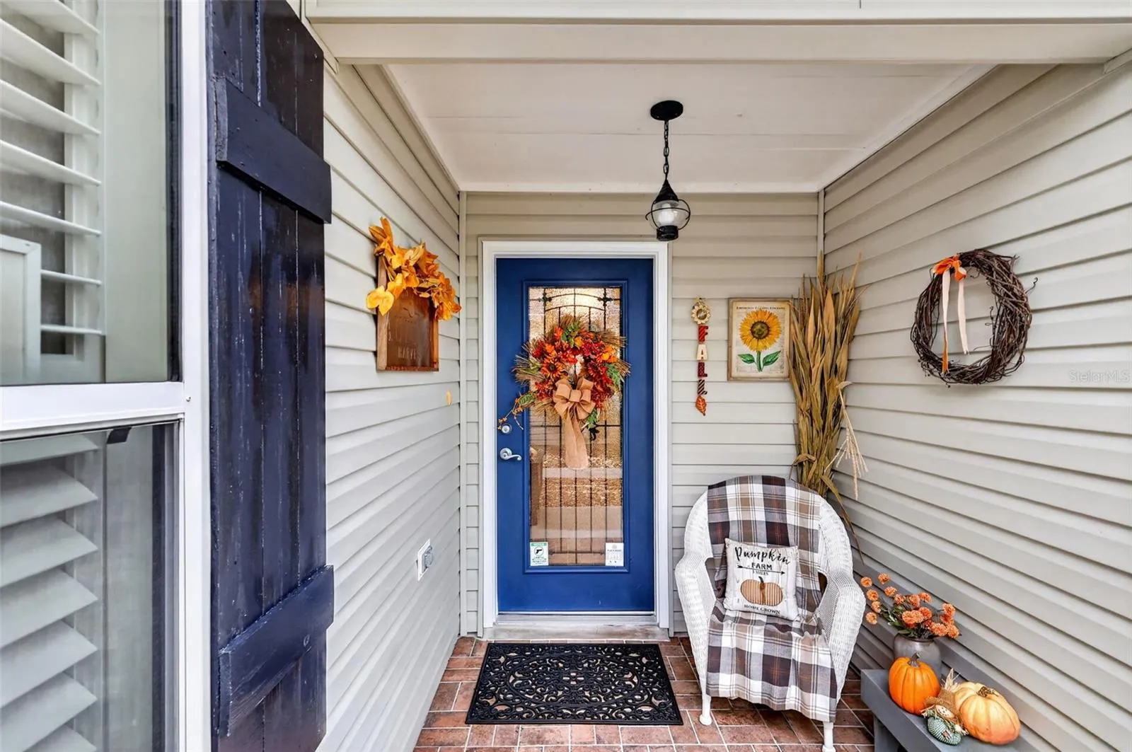 Front Entry - New Lead Glass Insert