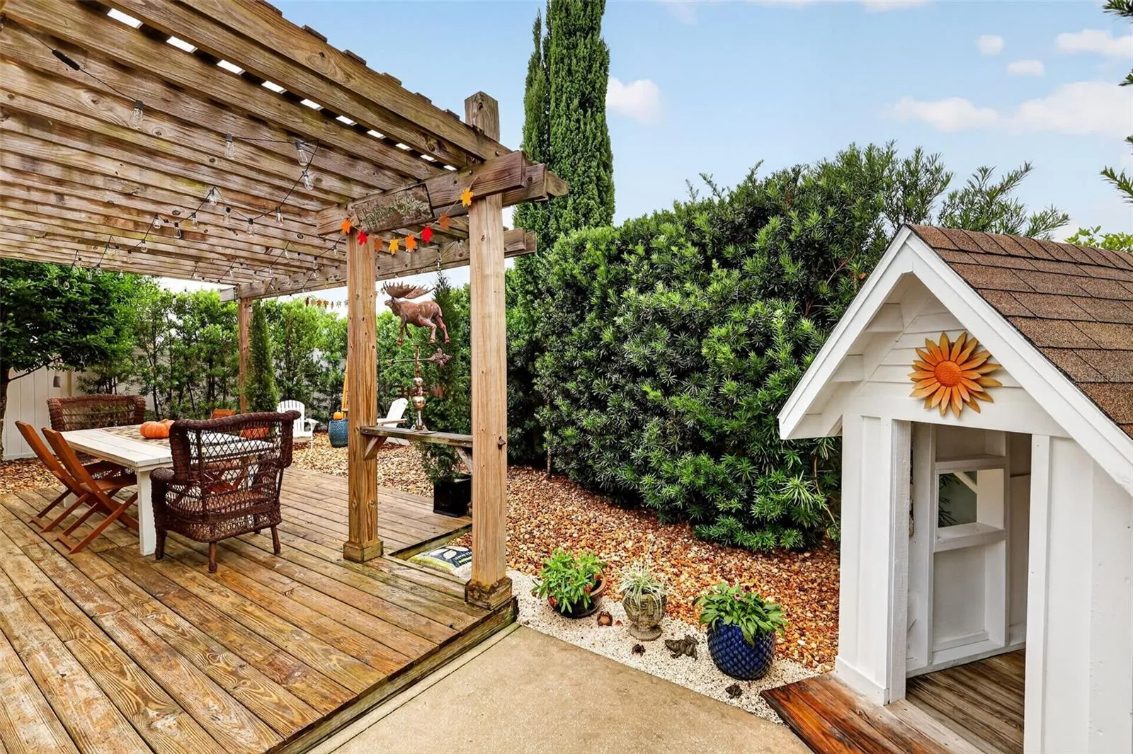 Private Backyard