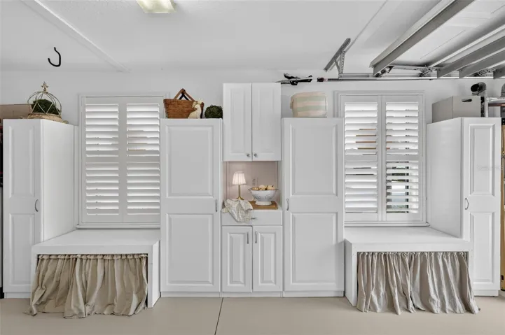 Cabinets in Garage