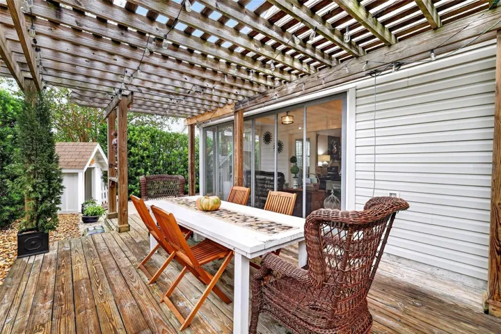 Large Deck and Pergola to Host Family and Friends