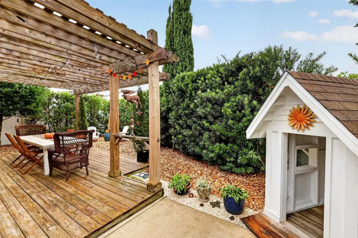 Private Backyard