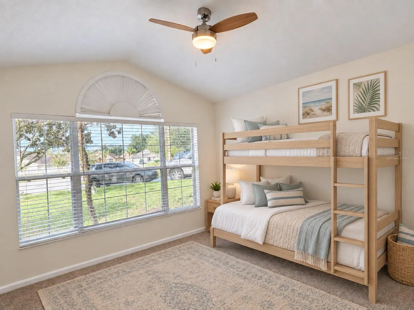 Virtually Staged. Bedroom 3.