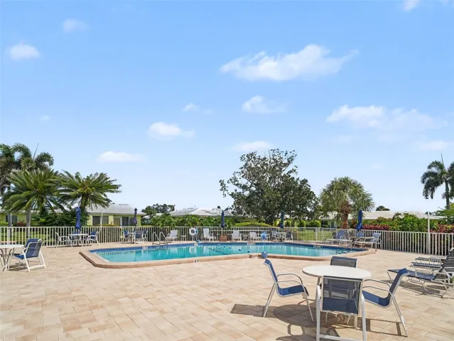 Pool located right behind the villa