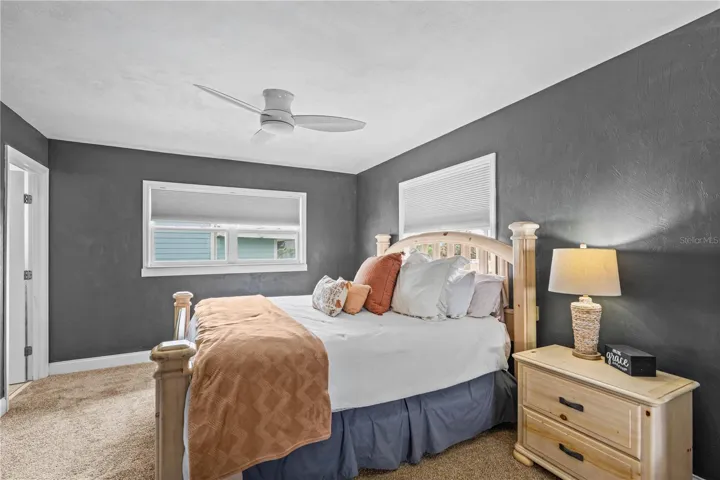 Primary bed room-view from closet (Main house 2nd floor)