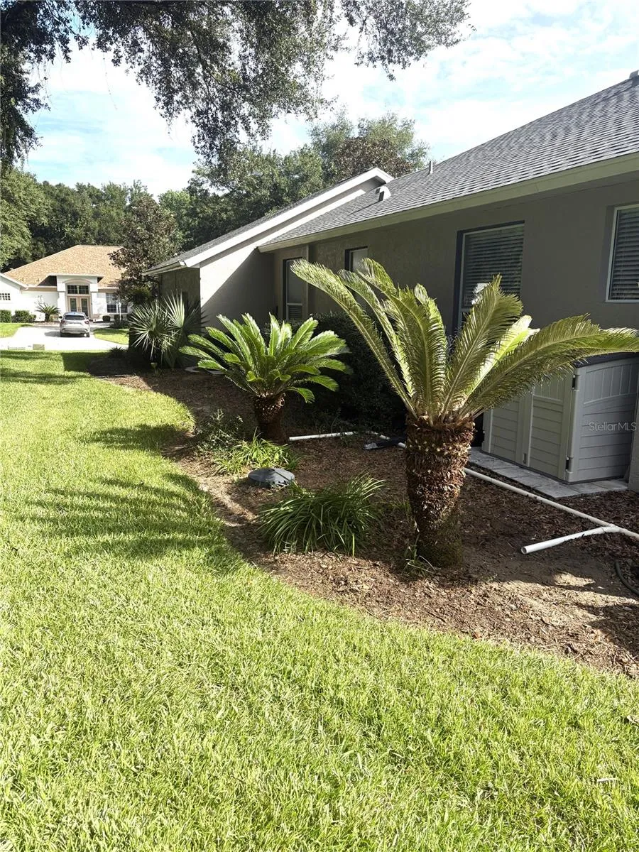 west side of home