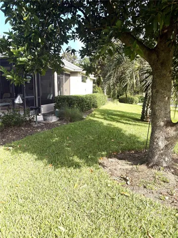 east side of home