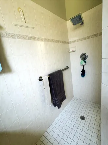 walk in shower