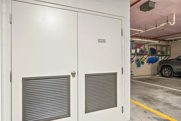 Private storage room