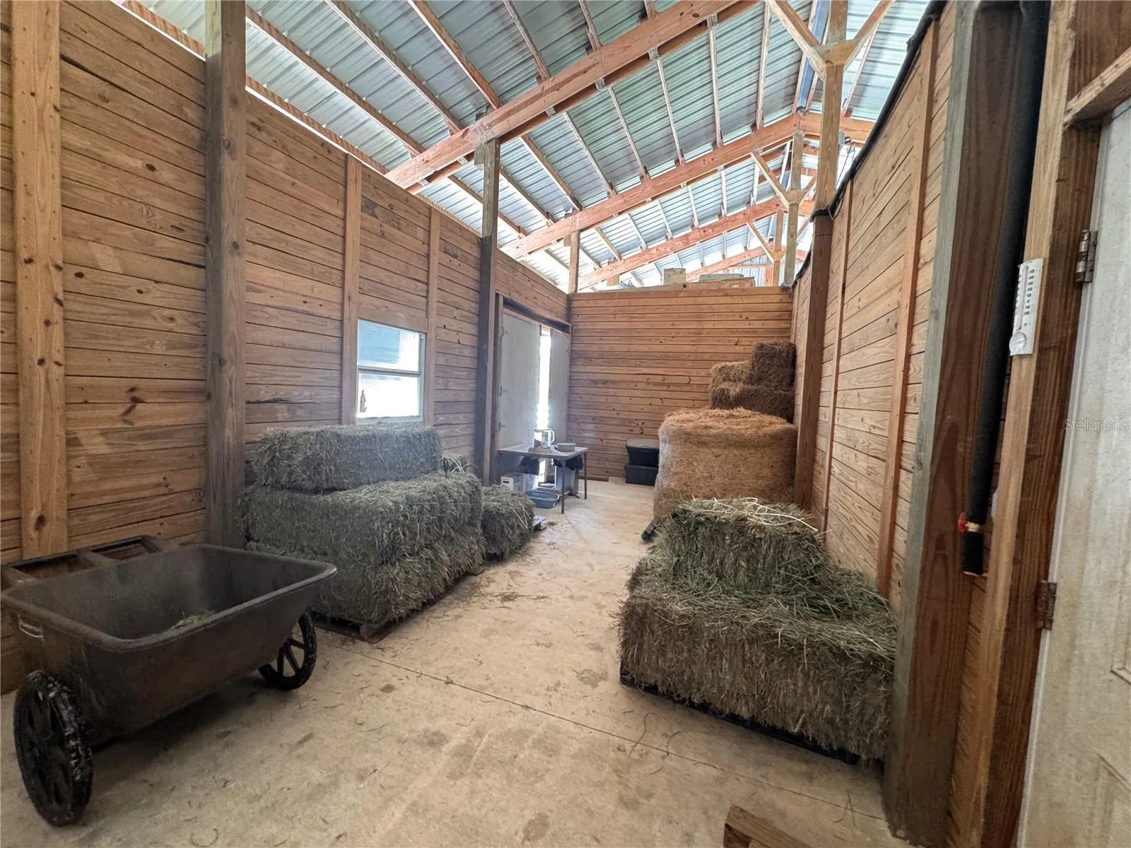 Hay room