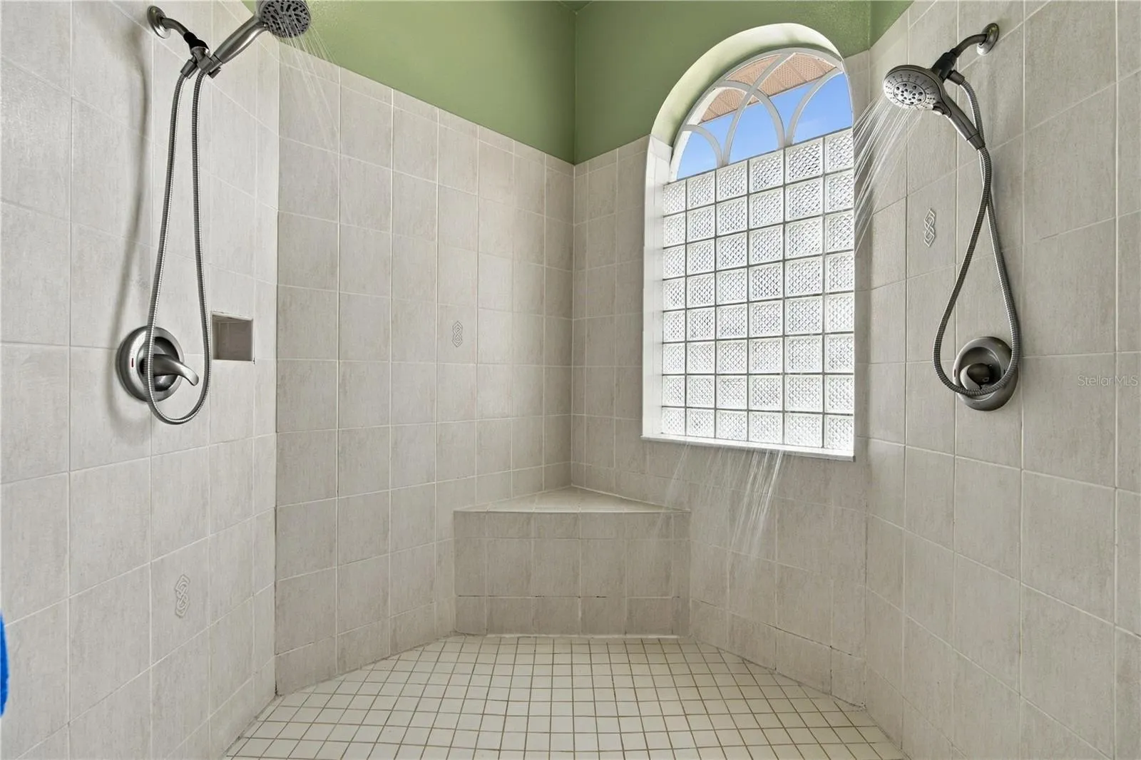 Lots of room in this shower