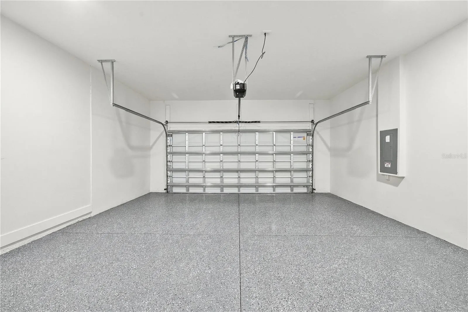 2 Car Garage with Finished walls and floor