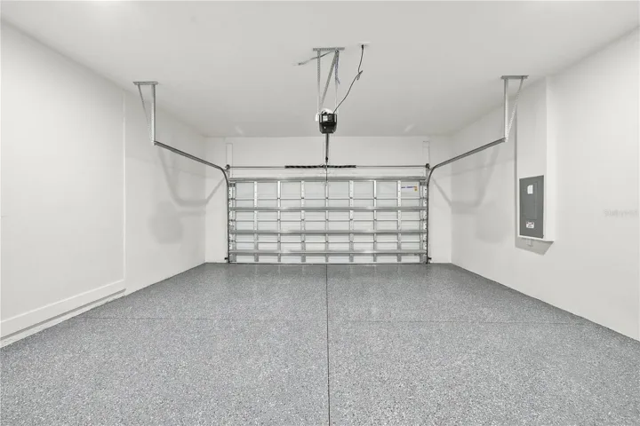 2 Car Garage with Finished walls and floor
